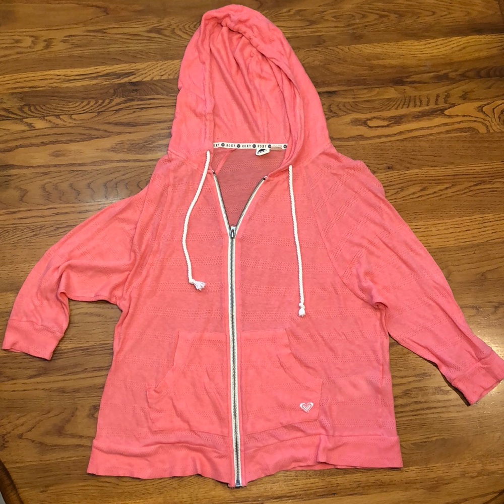 Roxy 3/4 sleeve hoodie